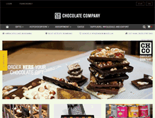 Tablet Screenshot of chocolatecompany.nl